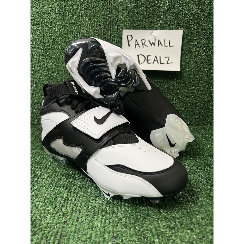 Nike Vapor Edge Diamond Turf 93 TD 'White Black' Men's Size 8 HF5298-101